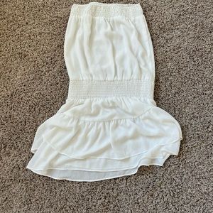 Revolve dress, white, super cute